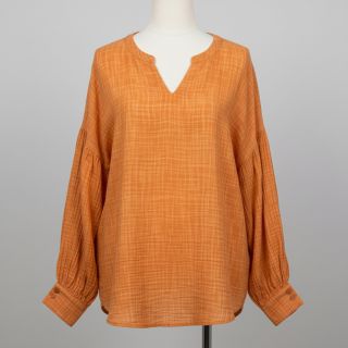 Dupla géz/muszlin Vintage orange