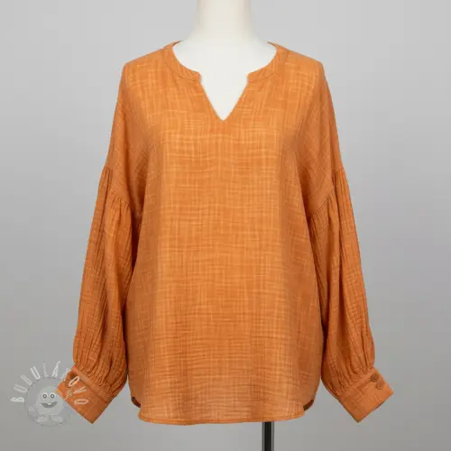 Dupla géz/muszlin Vintage orange