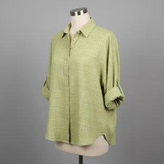 Dupla géz/muszlin Vintage lime