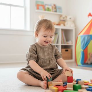 Dupla géz/muszlin Vintage taupe