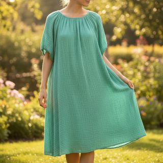 Dupla géz/muszlin peppermint