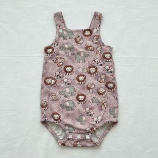 Dupla géz/muszlin Safari buddys design A digital print