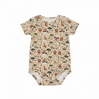 Dupla géz/muszlin Safari buddys design E digital print