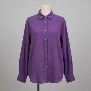 Dupla géz/muszlin violet ORGANIC