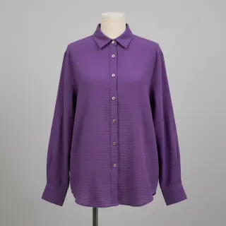 Dupla géz/muszlin violet ORGANIC