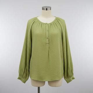 Dupla géz/muszlin old lime ORGANIC