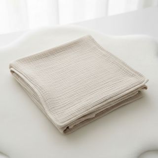 Dupla géz/muszlin light sand ORGANIC