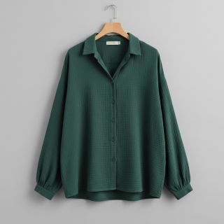 Dupla géz/muszlin old green ORGANIC