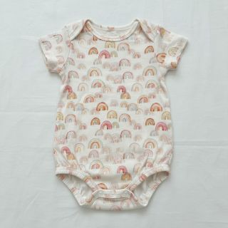 Dupla géz/muszlin Magic rainbows digital print