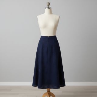 Dupla géz/muszlin EMBROIDERY Flowers navy