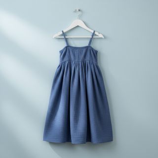 Dupla géz/muszlin midnight blue