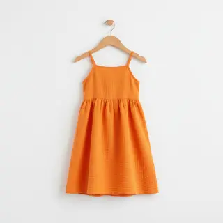 Dupla géz/muszlin NEON ORANGE ORGANIC