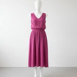 Dupla géz/muszlin cerise ORGANIC