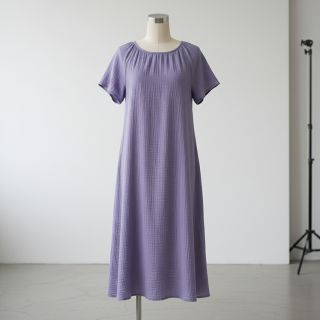 Dupla géz/muszlin lavender ORGANIC