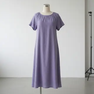 Dupla géz/muszlin lavender ORGANIC