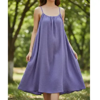 Dupla géz/muszlin lavender ORGANIC