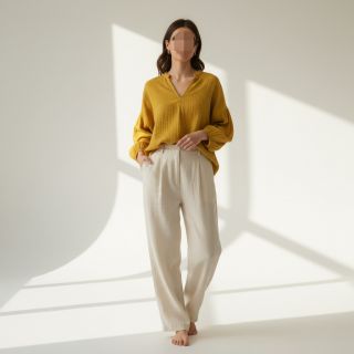 Dupla géz/muszlin gold ORGANIC