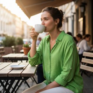 Dupla géz/muszlin neon lime