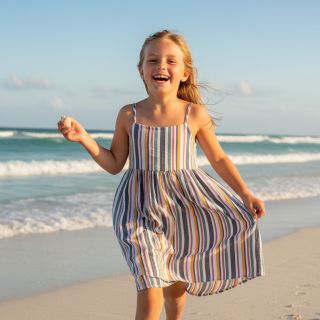 Dupla géz/muszlin yarn dyed Stripe purple