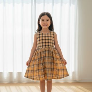 Dupla géz/muszlin Double sided CHECKS multicolour brown