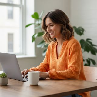 Dupla géz/muszlin orange