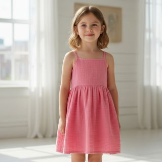 Dupla géz/muszlin pink