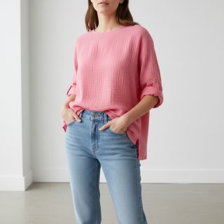 Dupla géz/muszlin pink