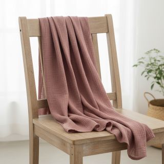 Dupla géz/muszlin old blush ORGANIC