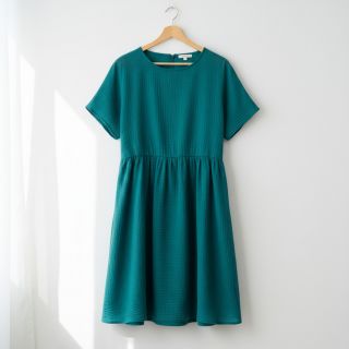 Dupla géz/muszlin dark cyan