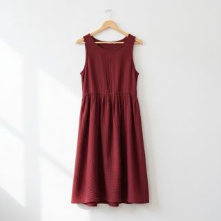 Dupla géz/muszlin bordeaux