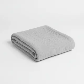 Dupla géz/muszlin light grey