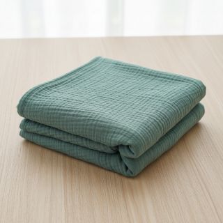 Dupla géz/muszlin green