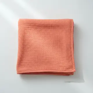 Dupla géz/muszlin coral