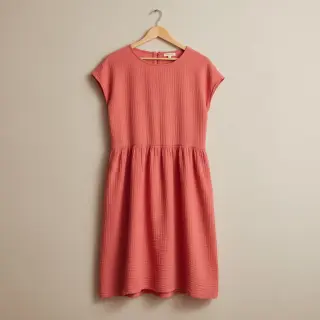 Dupla géz/muszlin coral