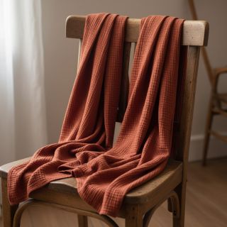 Dupla géz/muszlin terra ORGANIC