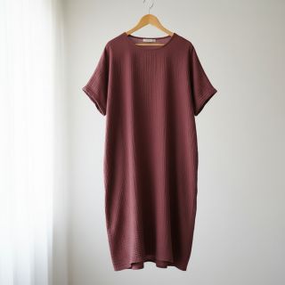 Dupla géz/muszlin rouge ORGANIC