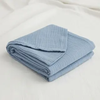 Dupla géz/muszlin blue ORGANIC