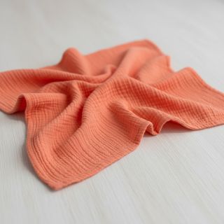 Dupla géz/muszlin salmon ORGANIC