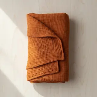 Dupla géz/muszlin rust ORGANIC