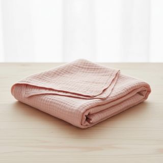 Dupla géz/muszlin light rose ORGANIC