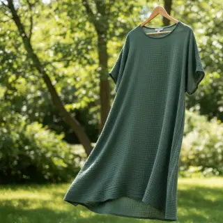 Dupla géz/muszlin green ORGANIC