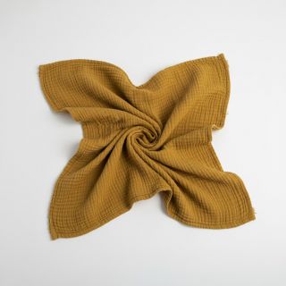 Dupla géz/muszlin ochre ORGANIC
