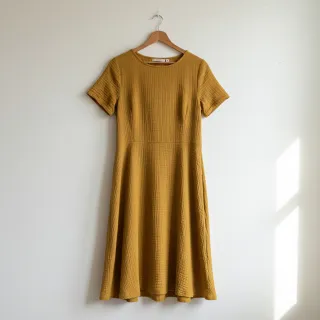 Dupla géz/muszlin ochre ORGANIC