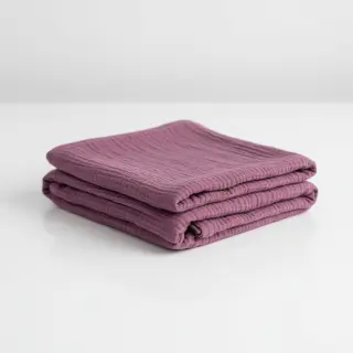 Dupla géz/muszlin purple ORGANIC