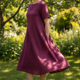 Dupla géz/muszlin berry ORGANIC