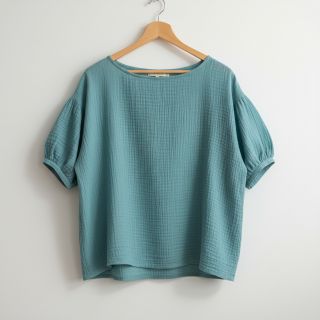 Dupla géz/muszlin blue shadow ORGANIC