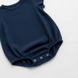 Dupla géz/muszlin navy