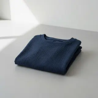 Dupla géz/muszlin navy