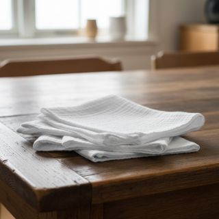 Dupla géz/muszlin white