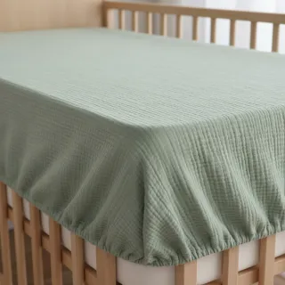 Dupla géz/muszlin dark mint
